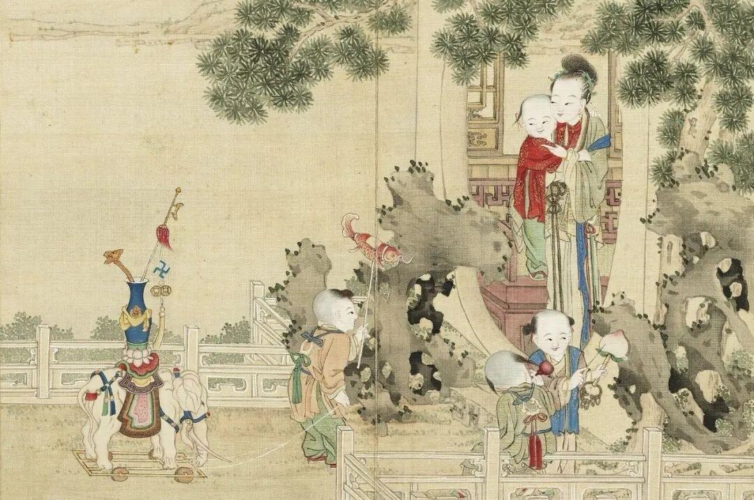 清·宫廷绘画《升平乐事图册》欣赏
传统文化 绘画