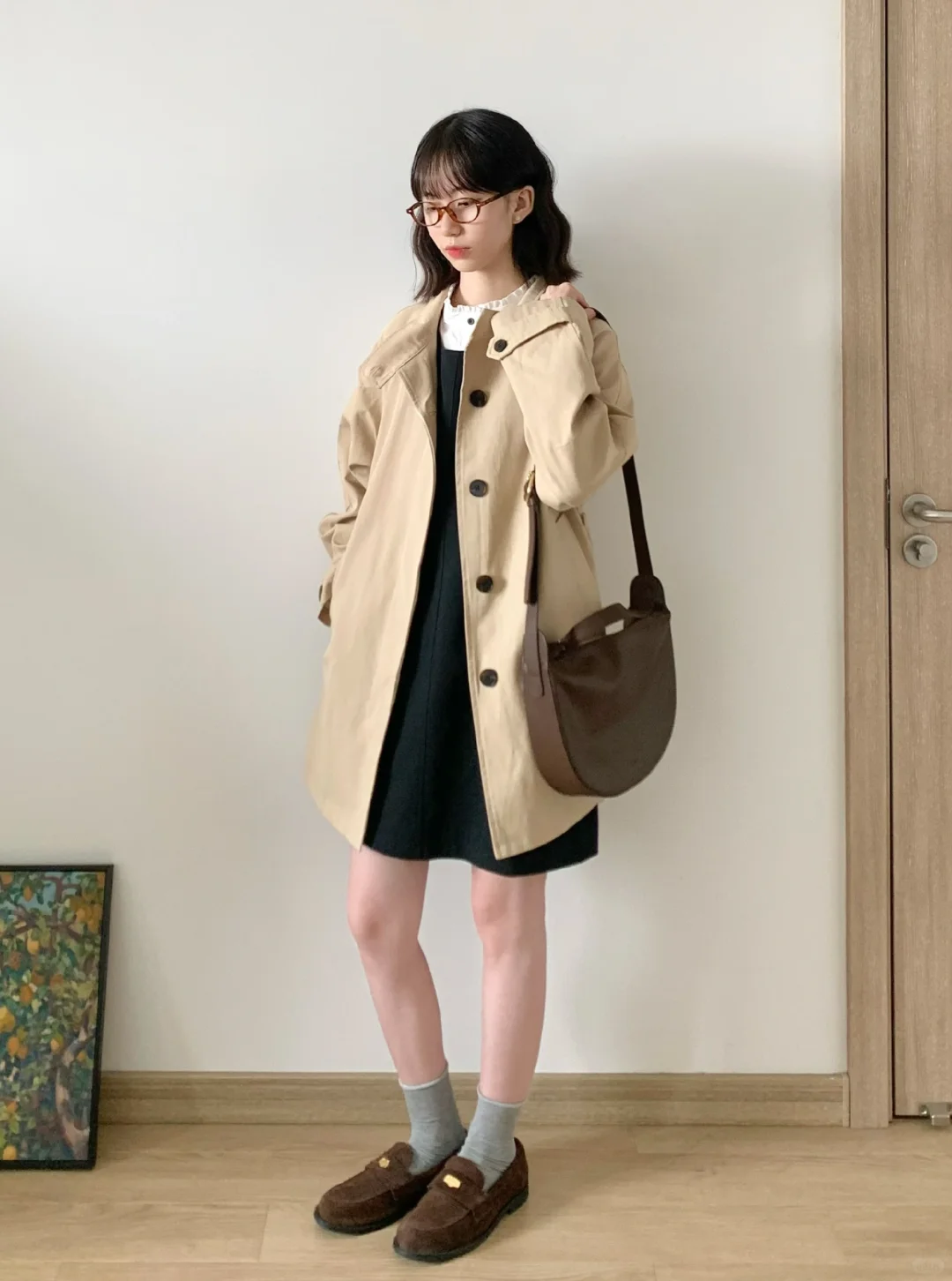 ☕️秋日复古日系的穿搭灵感～