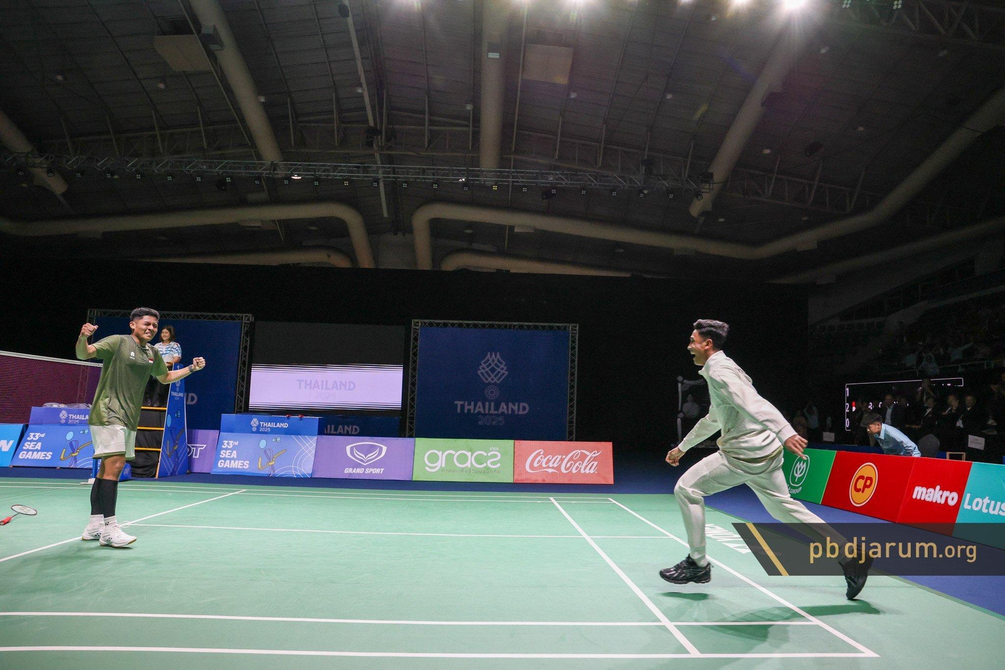 印度尼西亚在2025年东南亚运动会羽毛球男子单打项目中确保获得一枚金牌。在Moh