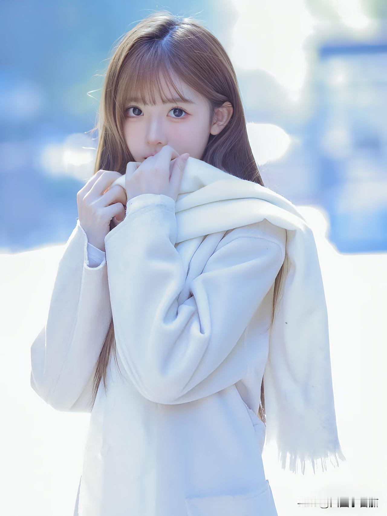 『秋日限定｜世界因你而安静』
透明伞沿垂落碎钻般的光，阳光与微风延绵成纯白的宣纸