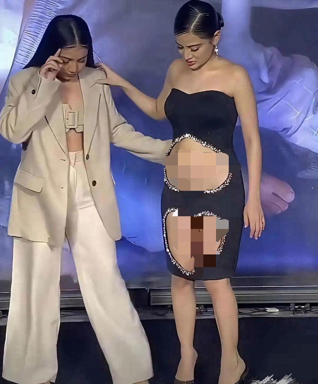 这衣服谁设计的啊？也太有想法了！剪裁别具一格，完全跳出传统框架，没有丝毫千篇一律