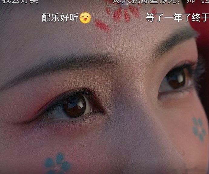 白鹿的叶璃是隐忍坚韧的离山遗孤，无滤镜镜头强化了角色的“破碎感”与清冷气质。真的