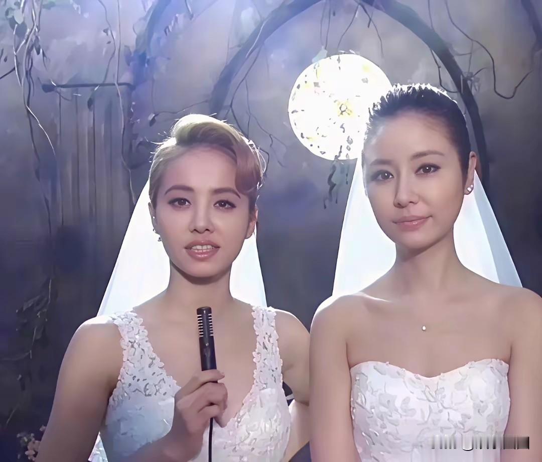 早期的林心如与蔡依林极为相像
不少粉丝都会将她们认错
我个人认为，年轻时候的林心