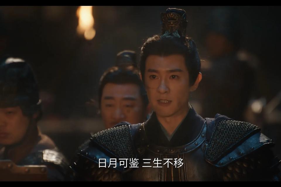 电视剧《折腰》中有这样一个名场面：

表哥向小乔热烈表白“我视你如珍宝”，而魏劭