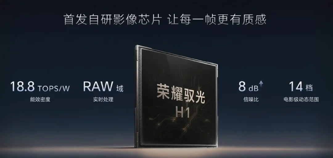 什么？荣耀也自研芯片了，荣耀驭光H1