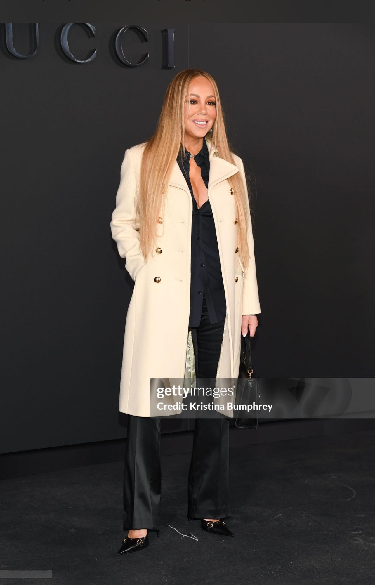 Mariah Carey｜Gucci Core 2027早春时装秀巨星驾到！Ma