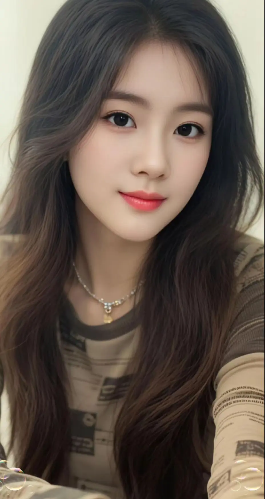 AI温婉长发佳人
