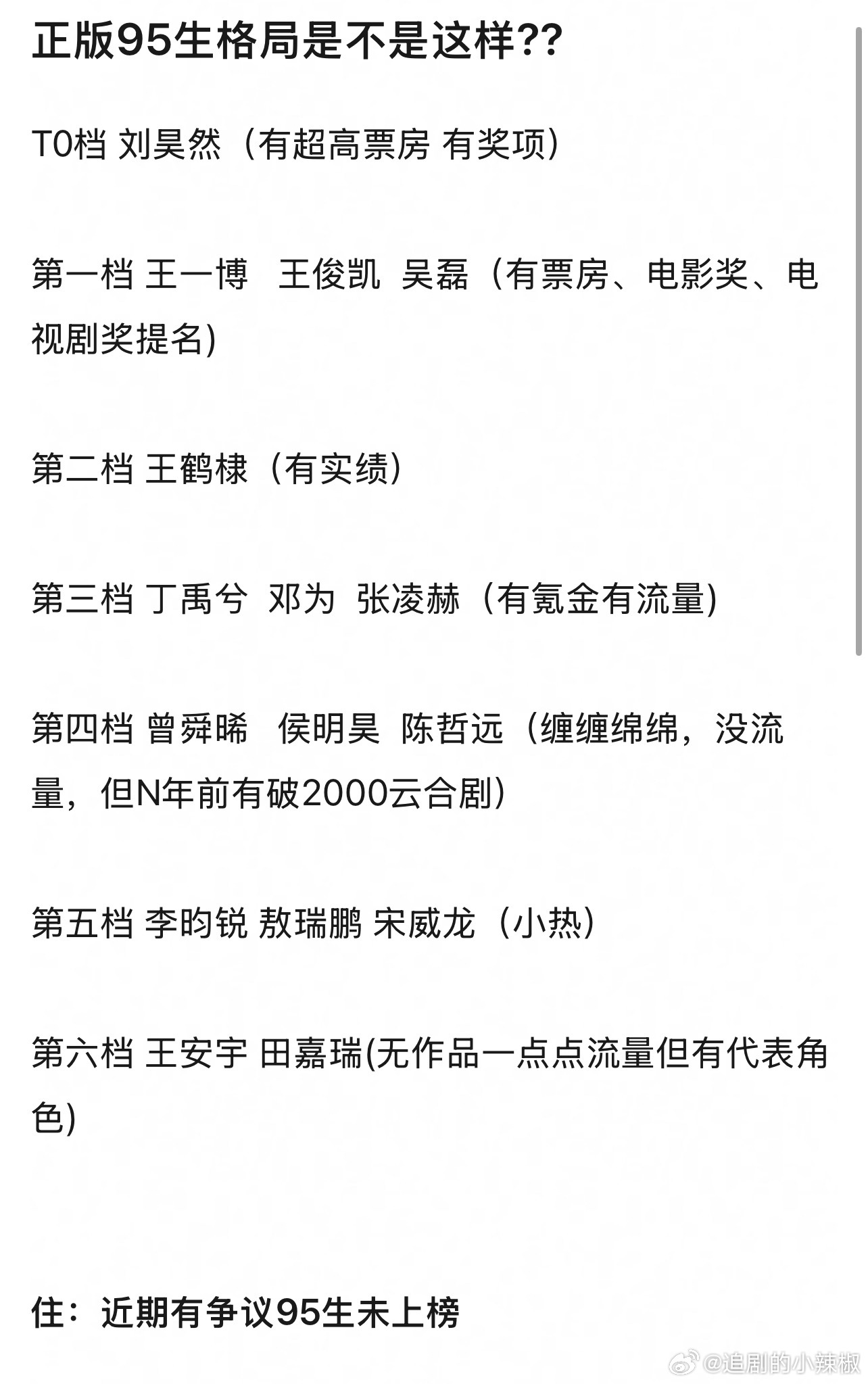 网友评95生格局，你觉得合理吗？ ​​​