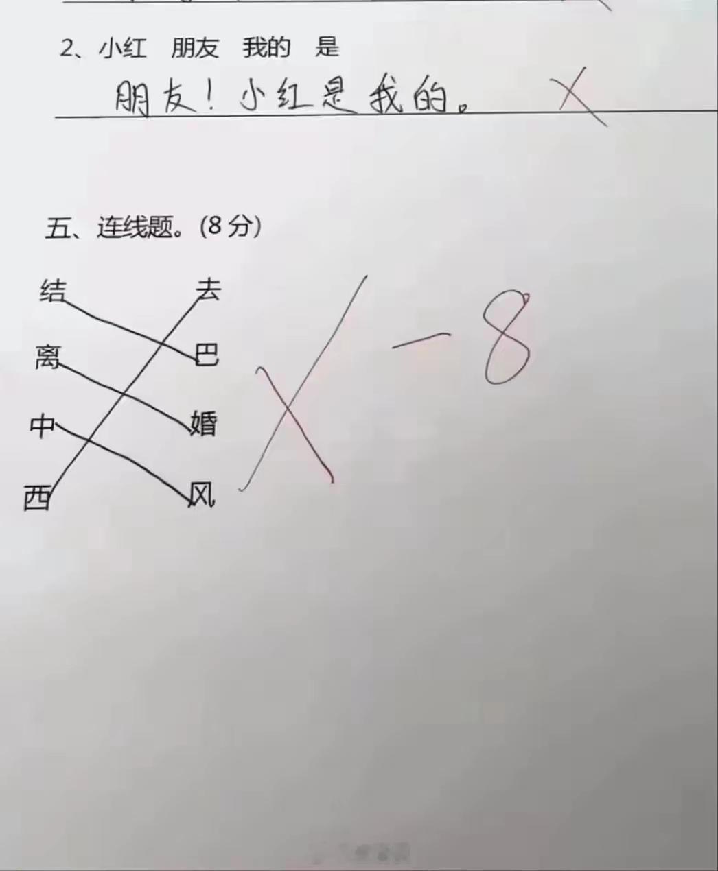 像这种题为什么要有标准答案？？ 