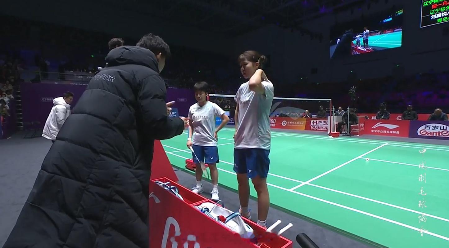 羽超总决赛荣耀湘约羽超联赛 辽宁极兔 1-1 青岛仁洲 混双 郭新娃 刘圣书 1