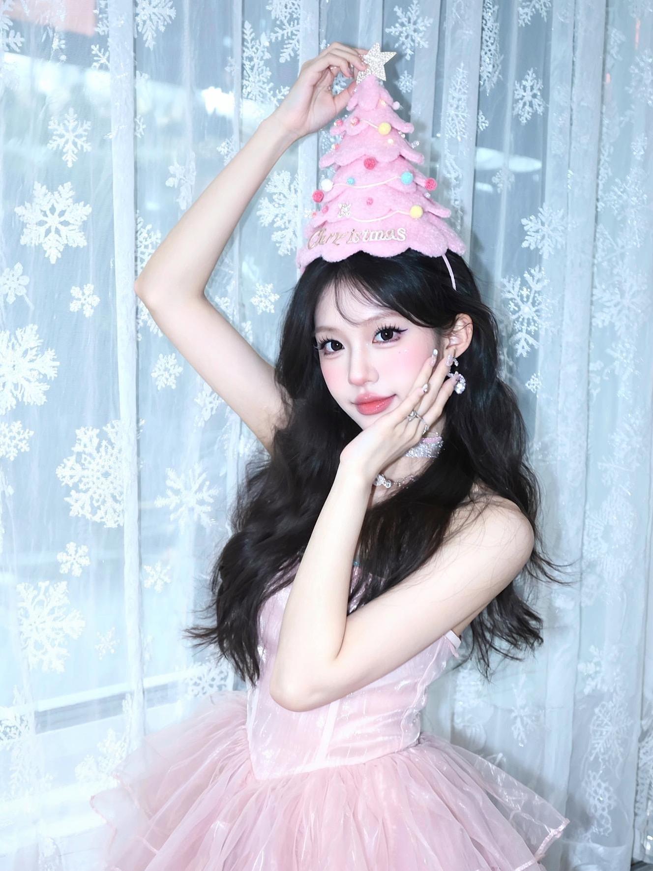 给自己圆梦粉色圣诞节