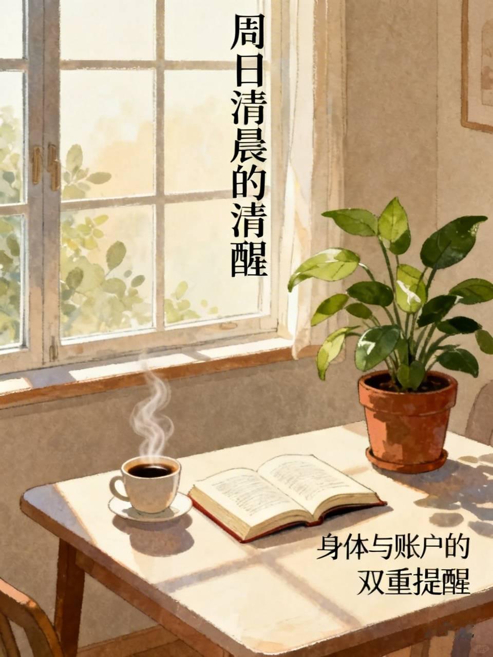 周日早上，胃比账户先发出抗议。上周那波血洗，真是把人锤得一点脾气都不剩。昨天硬是