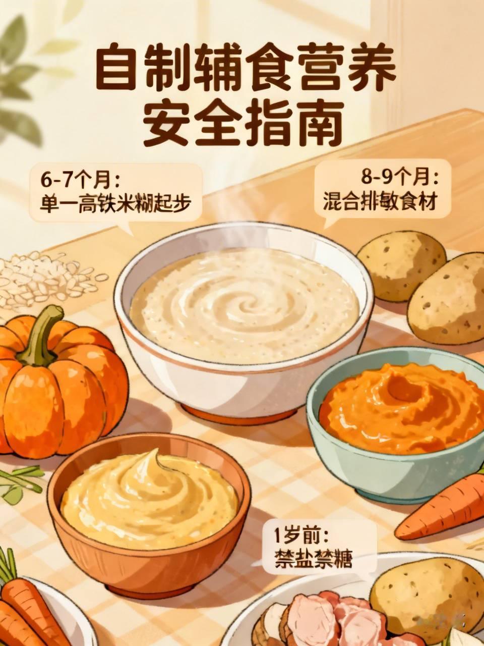 自制辅食如何营养又安全? 自制辅食真的不用搞那么复杂，抓准几个关键点就能兼顾营养