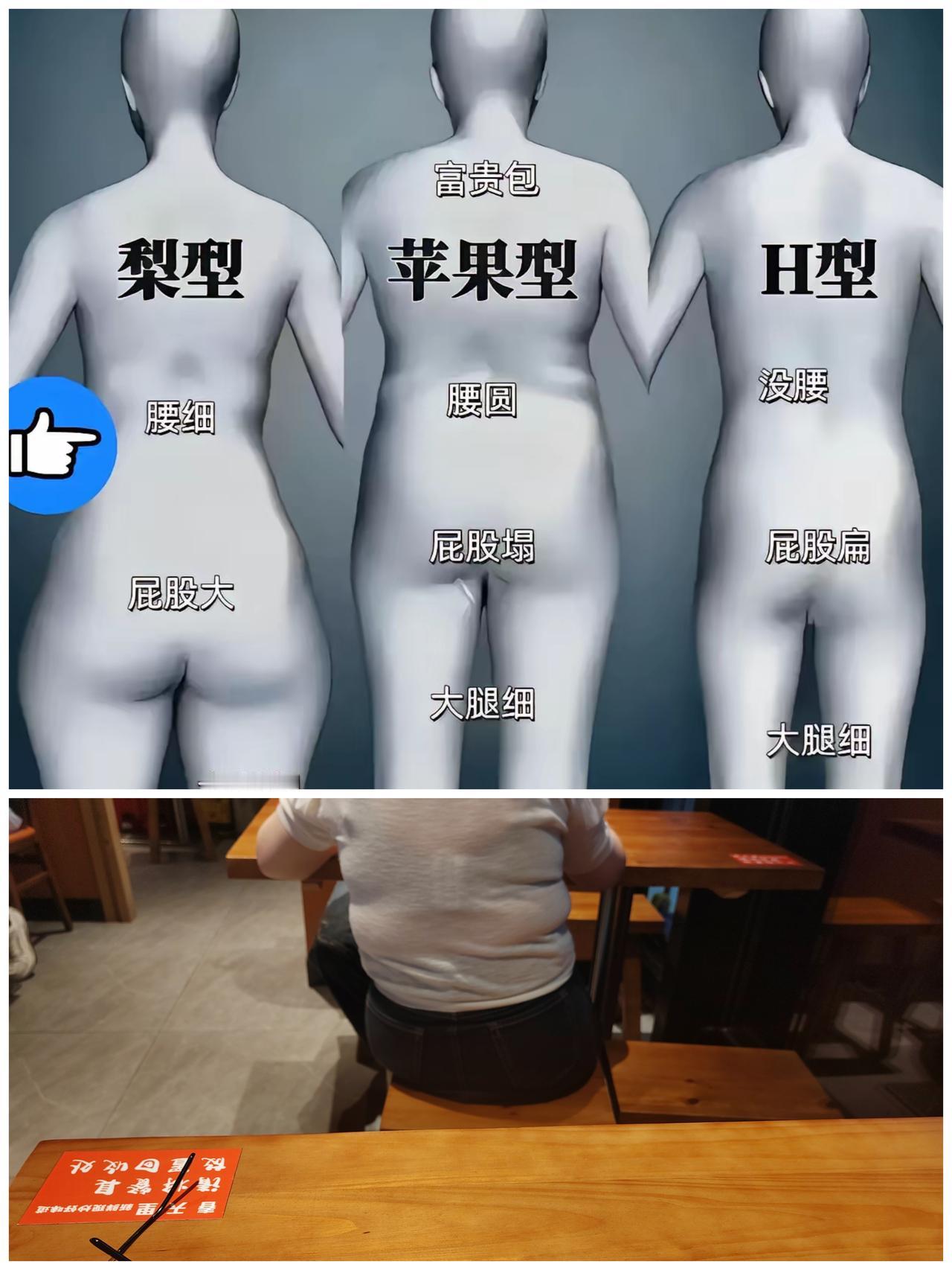 谁不想拥有一个梨形身材？

要管住嘴，少吃点。
要自律，多运动和煅炼。