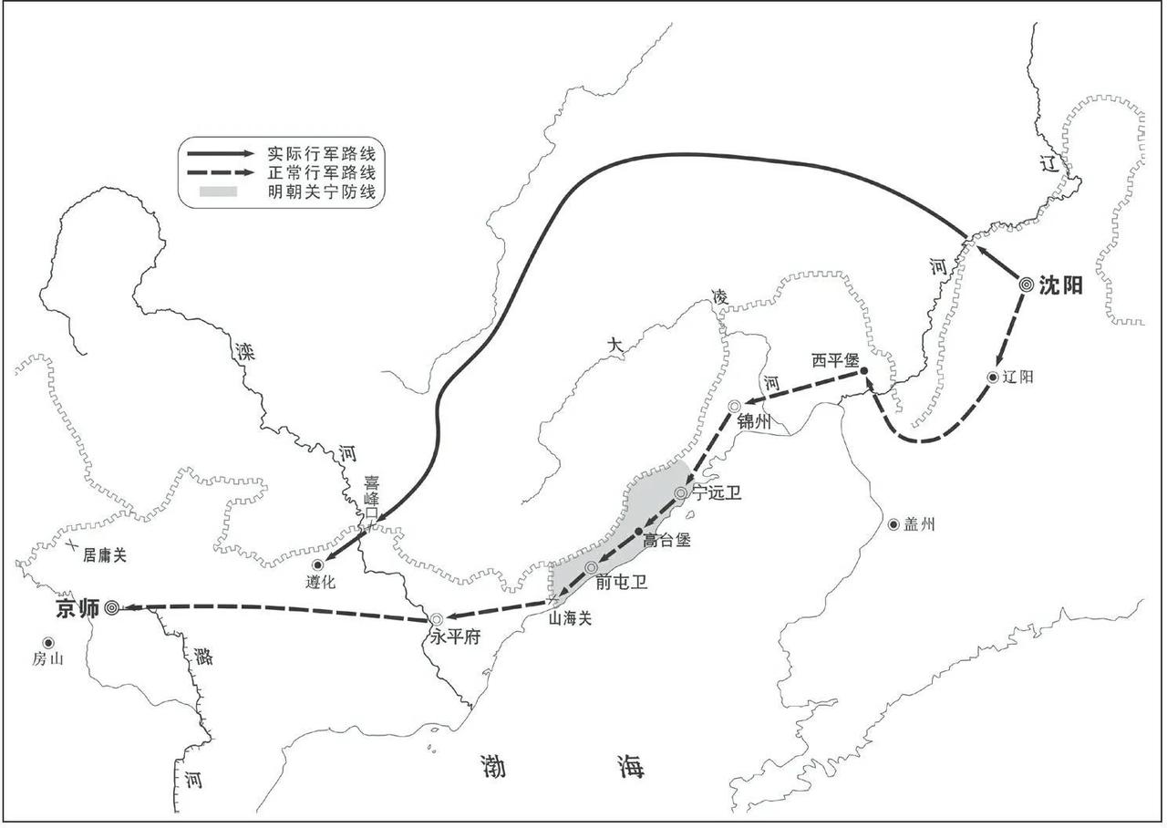 承德（热河）的地缘价值，恰如汉中之于川陕。蜀地得之足以凭险自固，秦陇得之则可直取