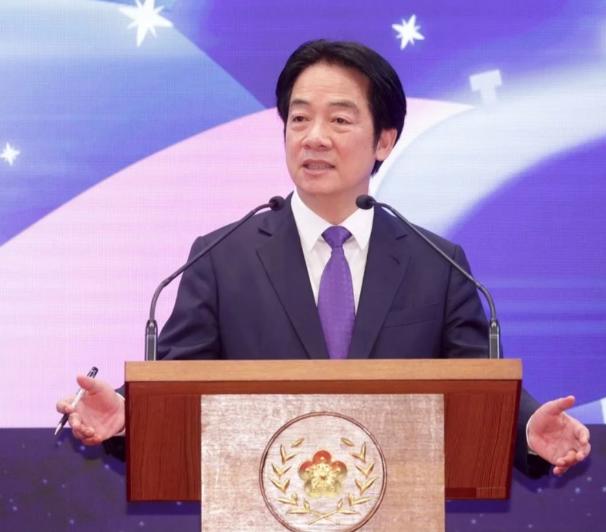 赖清德今天（1月1日）发表新年讲话称：“面对中国持续升高的扩张野心，国际都在关注