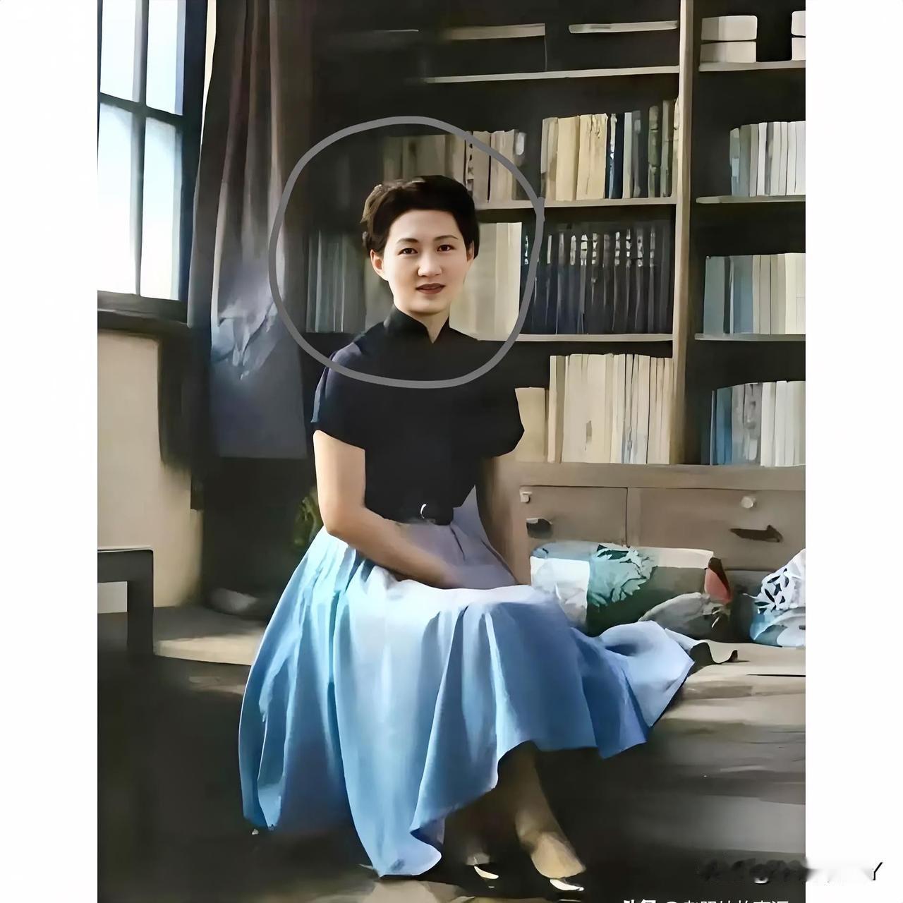 这才是上世纪四十年代被幽禁在台湾的赵四小姐真实样貌，并非演戏，也不是电视剧里的演