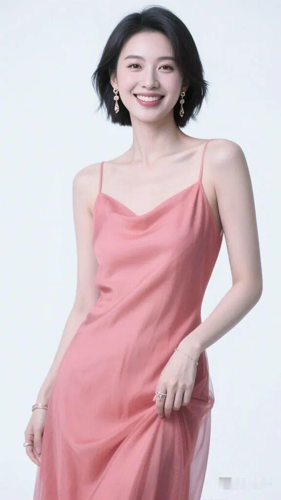 笑靥如花，粉黛生辉。