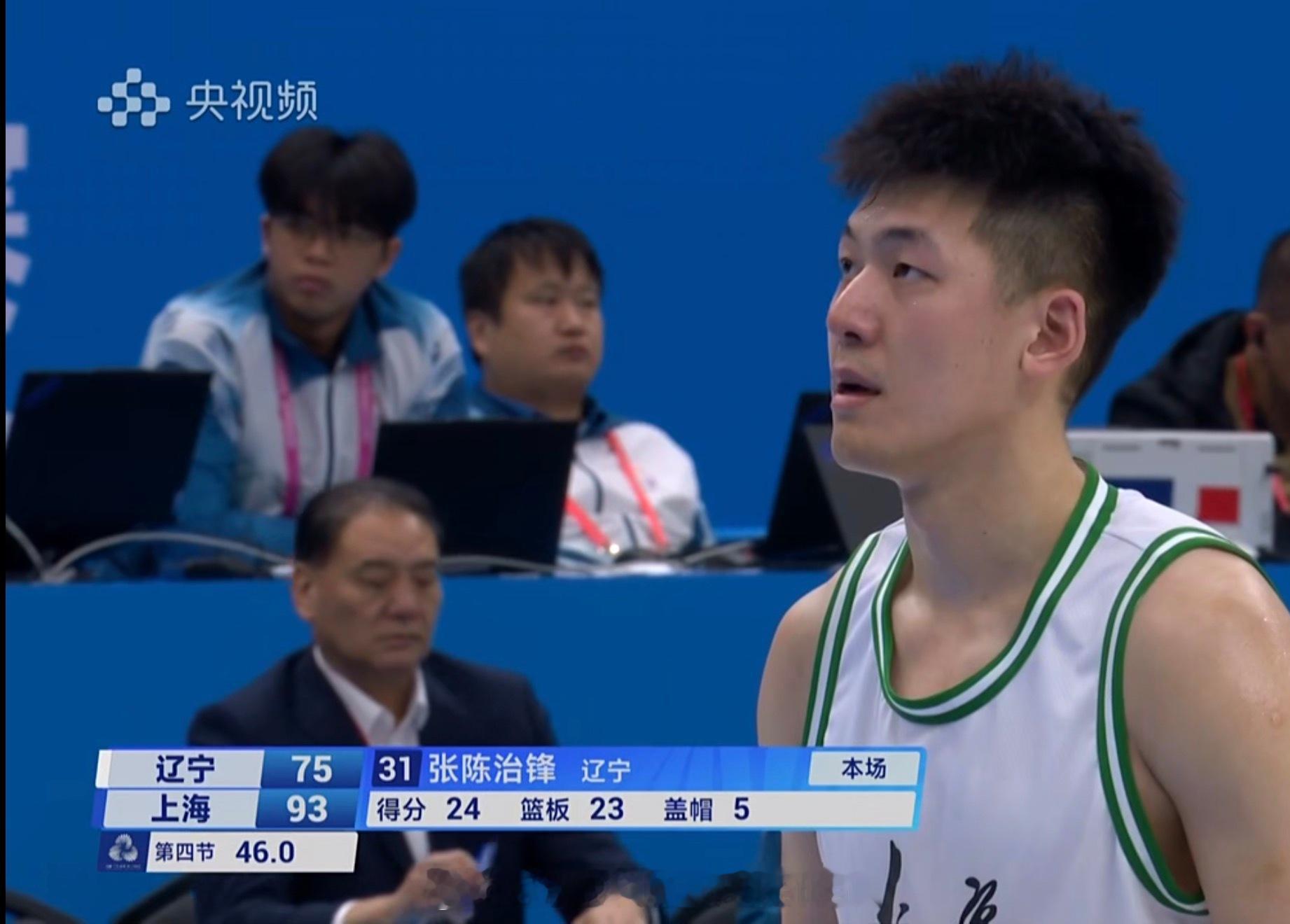 辽宁的球员真尽力了，最后只剩6名球员可以出战了，希望赵森和孙福恒可以帮助上海挑战