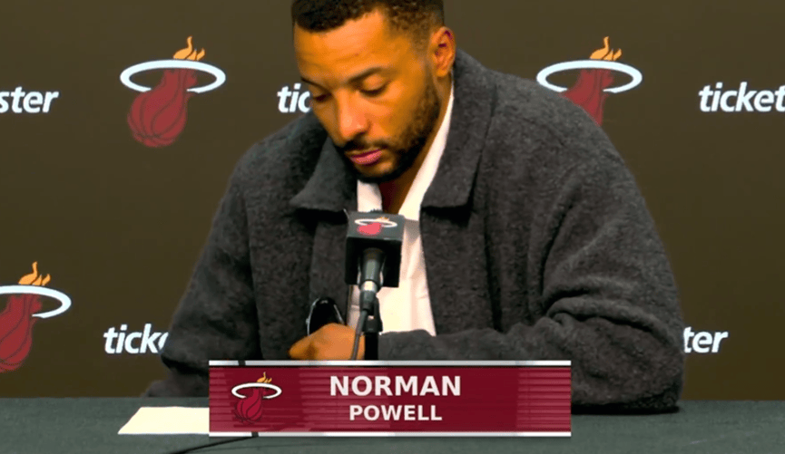 鲍威尔谈近期挣扎：赛季初打得好因对手还不熟悉我们的体系