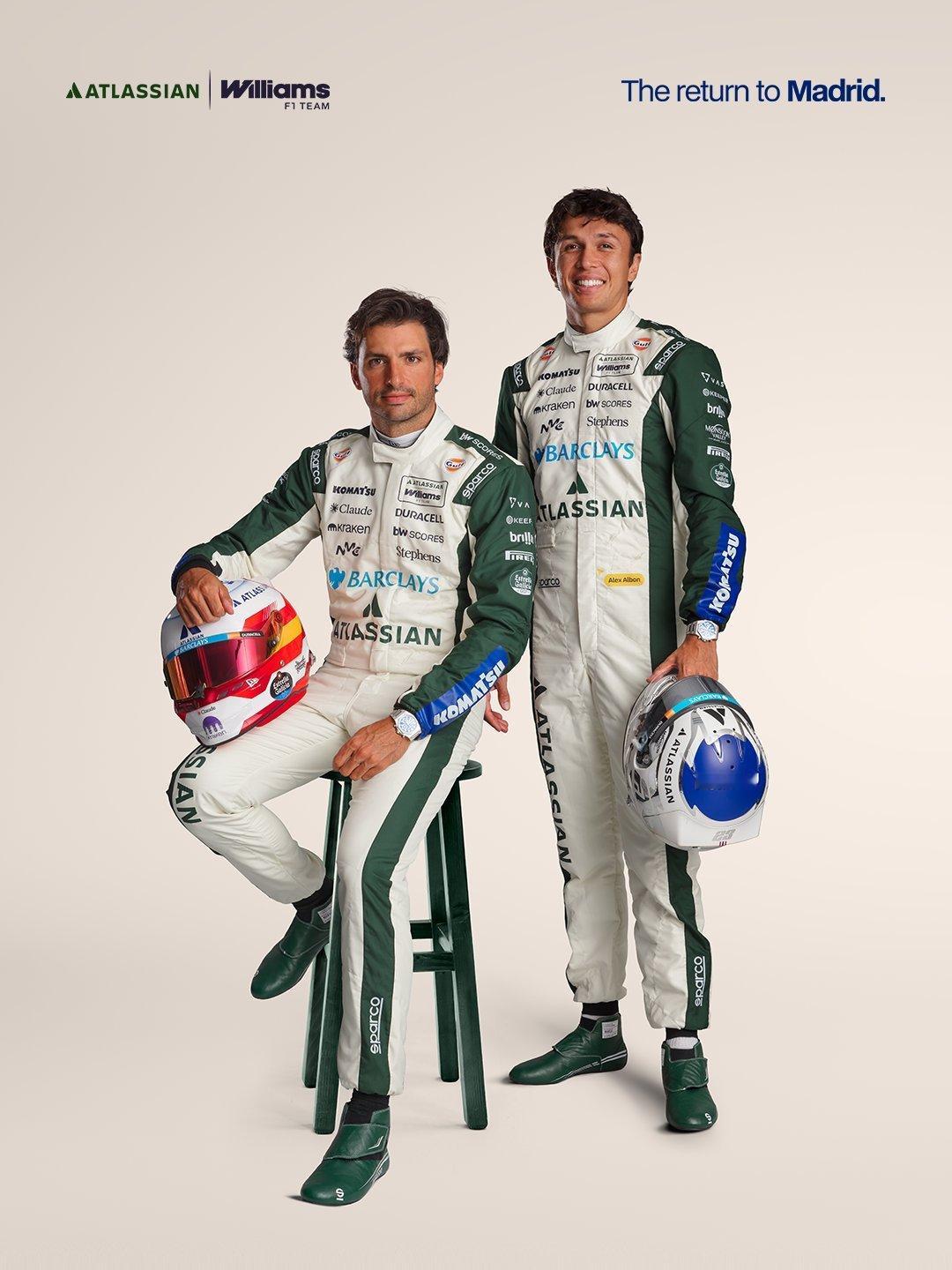 F1[超话]2026f1西班牙大奖赛f1 威廉姆斯车队马德里西班牙马德里站特殊涂