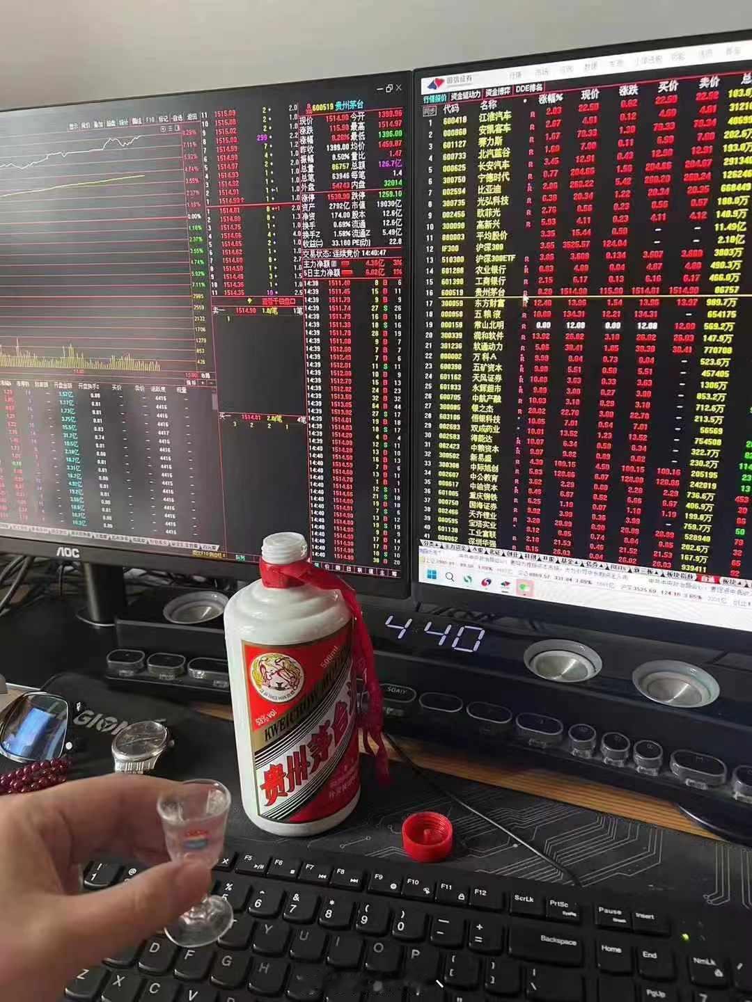 股市涨疯了，9.23 不换车了  9.24 考虑换个秦先顶顶  9.25 要不加