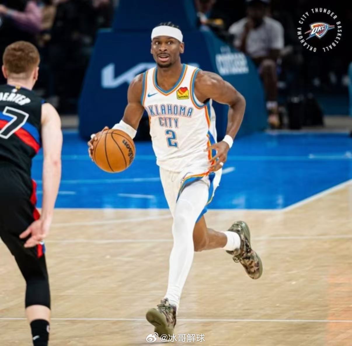 活塞vs雷霆雷霆加时114-110险胜残阵活塞，亚历山大狂砍47分5板3助，加时