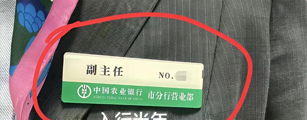 这是什么级别的干部，我觉得应该是副科级，农业银行市分行应该是为正处级单位，下属的