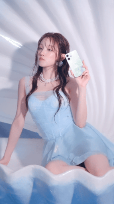 天呐！吸溜吸溜，湿发雨琦！雨琦时尚硬照花絮一整个爱住！OPPO 简直把宠粉刻进 
