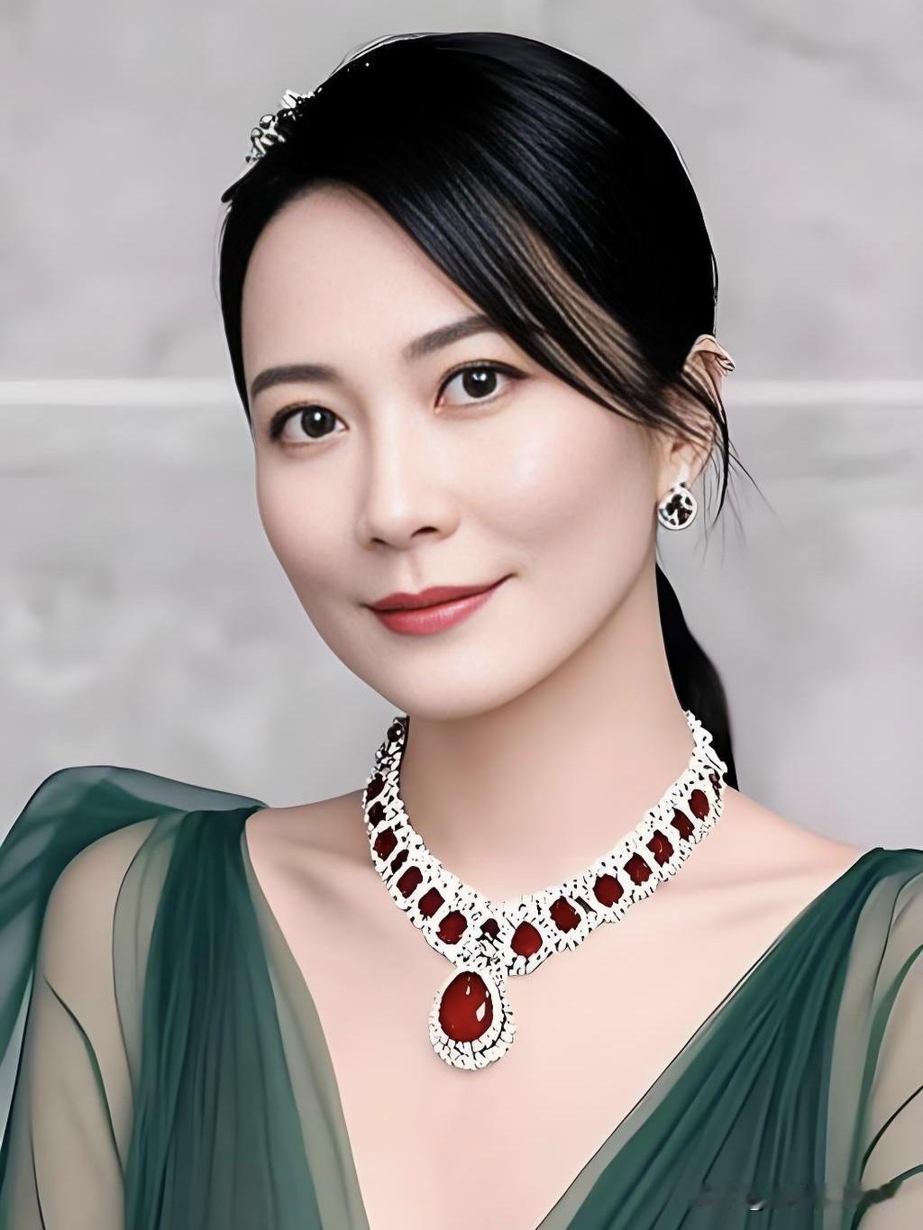 岁月从不败美人。俞飞鸿以书卷气抵御喧嚣，用自律雕琢体态，在从容与清醒中，活成了最
