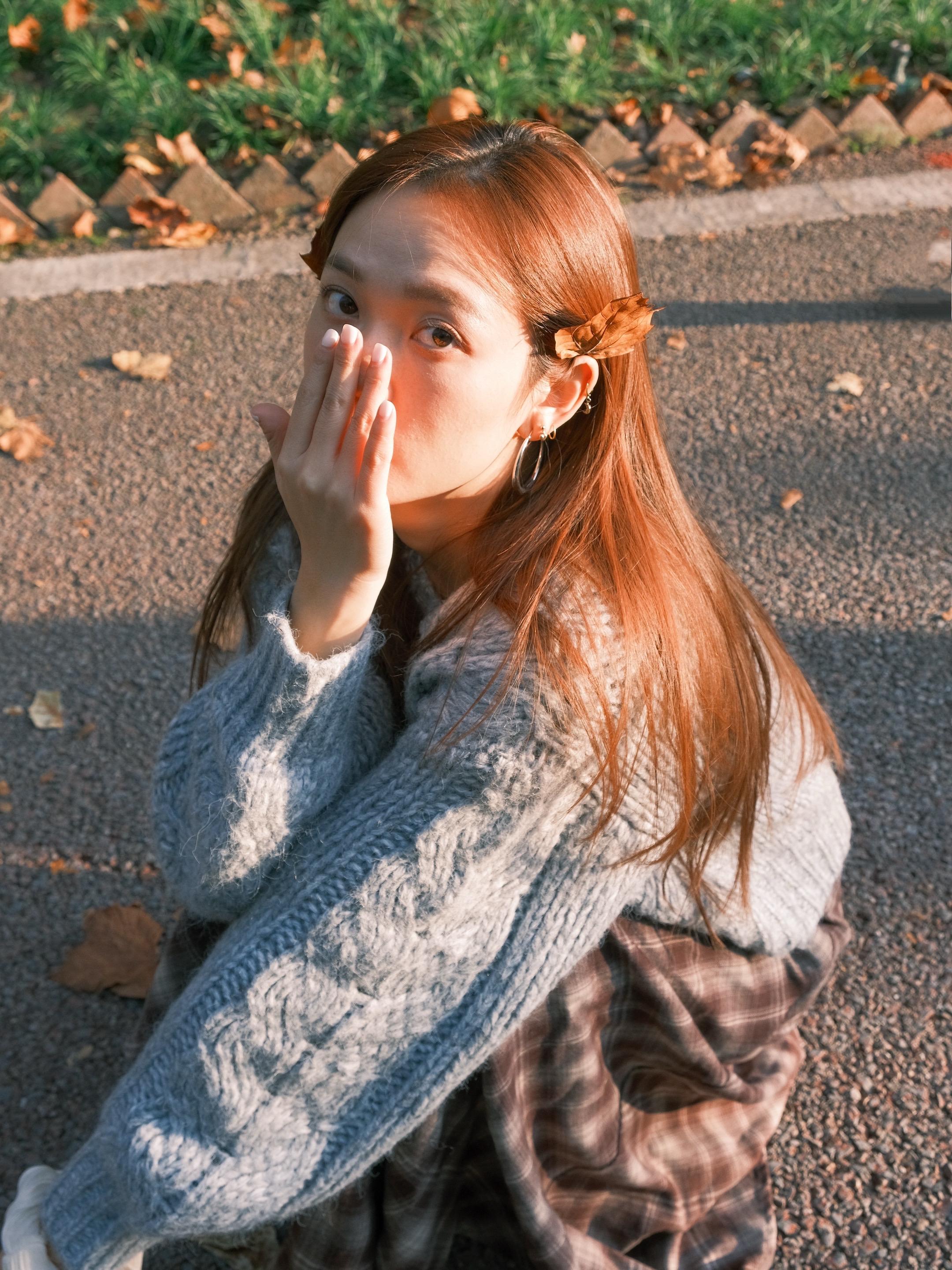 一些秋日落叶氛围拍照📷。