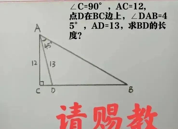 多多指教，话说这题目也不能用直尺来测量长度呀，确实有些难了，不会做的话就这样子了