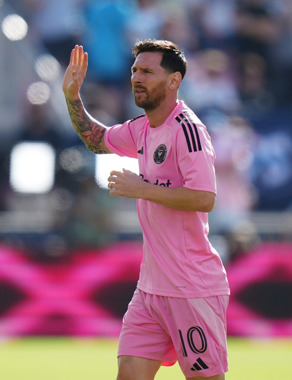 📸热身训练梅西迈阿密国际迈阿密国际vs温哥华白浪