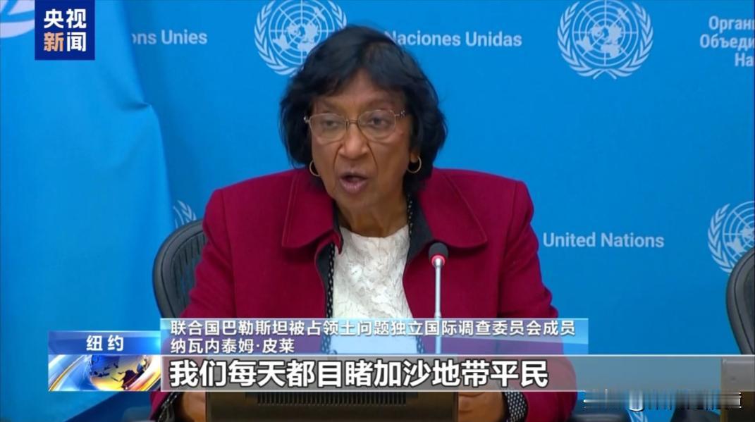 联合国独立调查委员会重磅定性：“历经长达两年的取证核查，我们证实以色列在加沙实施