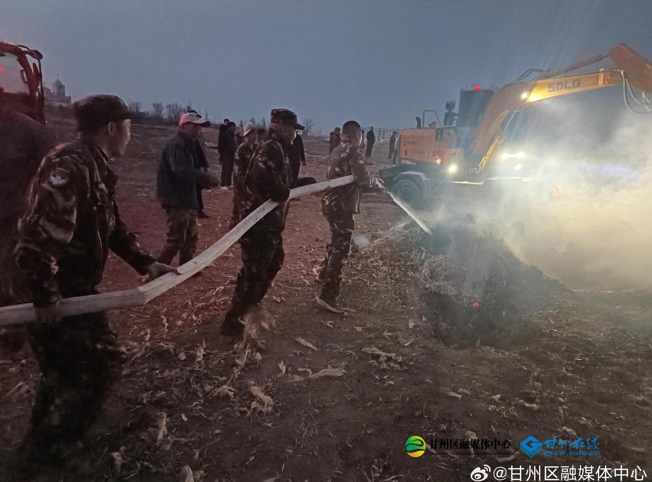 【路遇火情勇逆行 退役军人显担当——张掖市综合实践学校退役军人紧急扑救火情暖人心