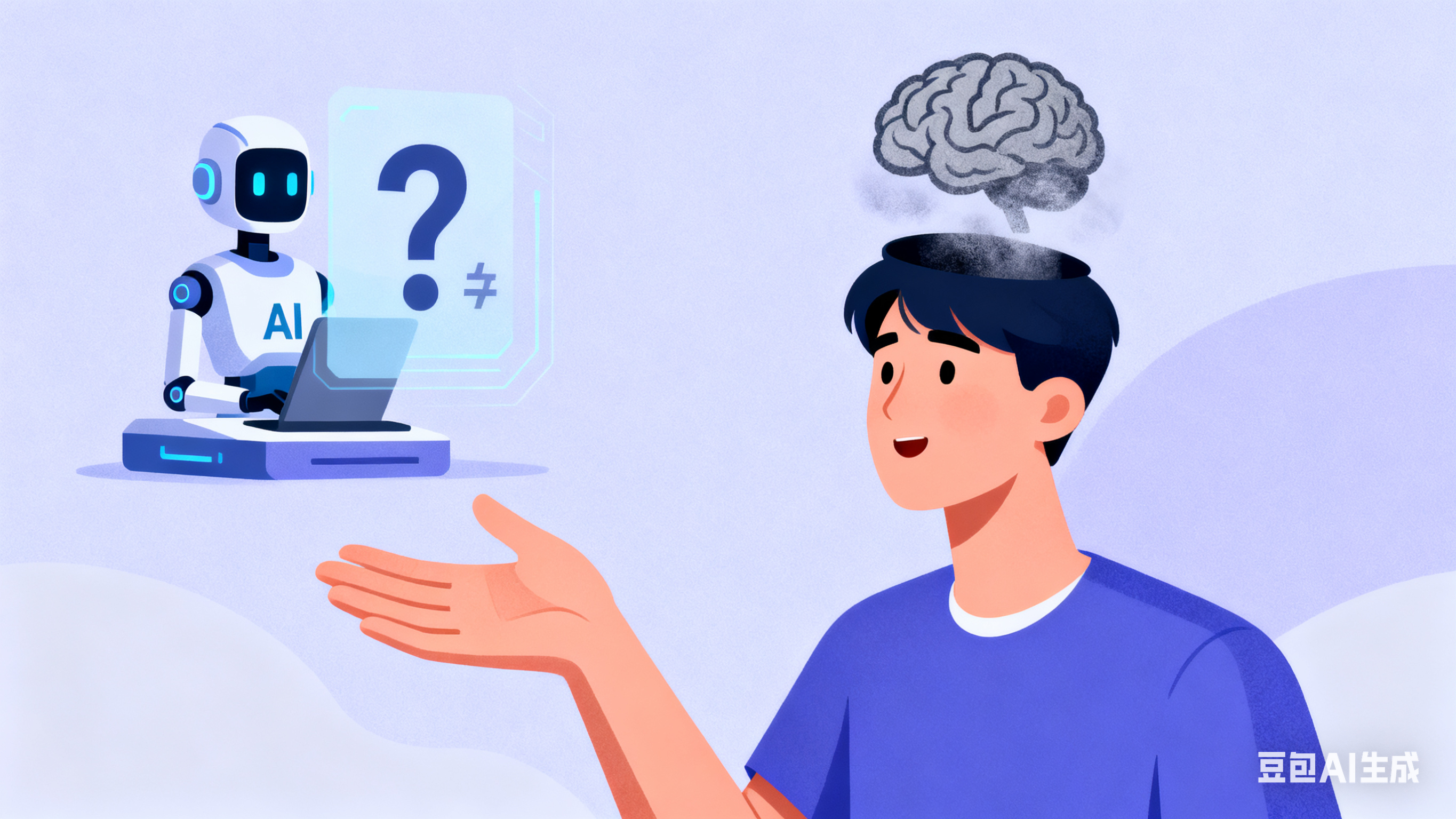 AI在拓展年轻人思考边界、提升效率的同时，也可能削弱其深度思考能力，利弊需客观审