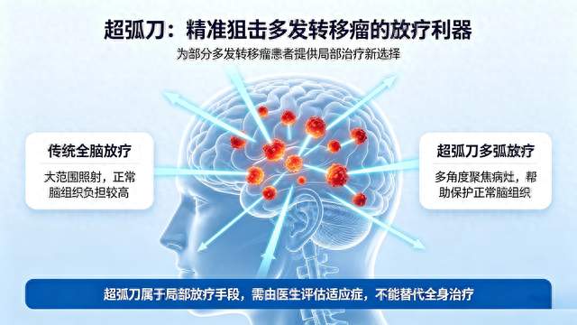 多发转移瘤不用愁！超弧刀精准放疗，给晚期患者新选择