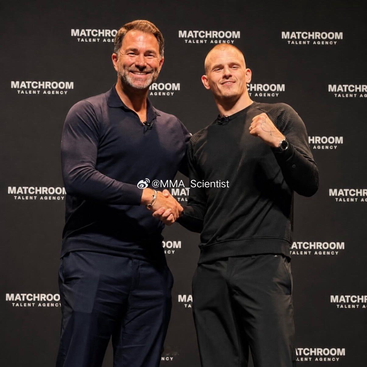 今天在埃迪-赫恩（Eddie Hearn）与“未来”伊恩-马查多-加里(Ian 