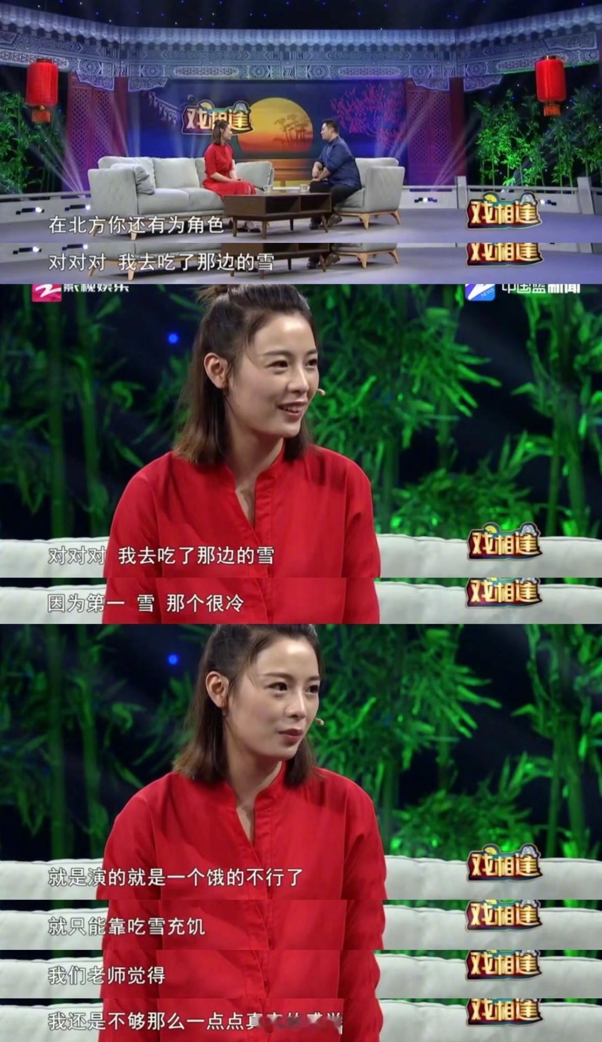 只有陈丽君粉丝才懂的含金量也只有粉丝才知道陈丽君为了演好《珍珠塔》跑去零下的北方