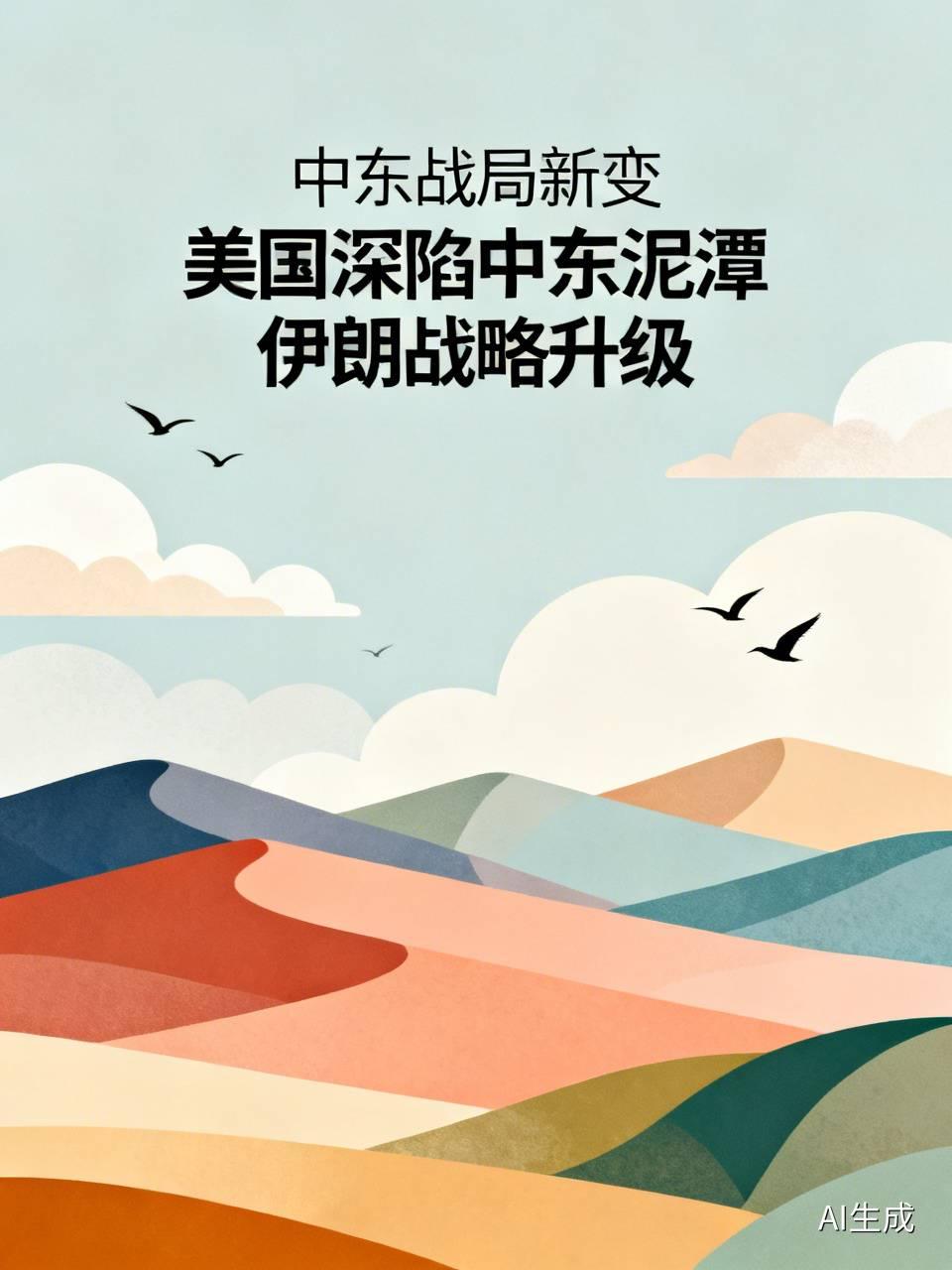 中东战局彻底翻盘：美国被死死拖住，伊朗将成真正中东霸主！越来越多事实证明：美国已