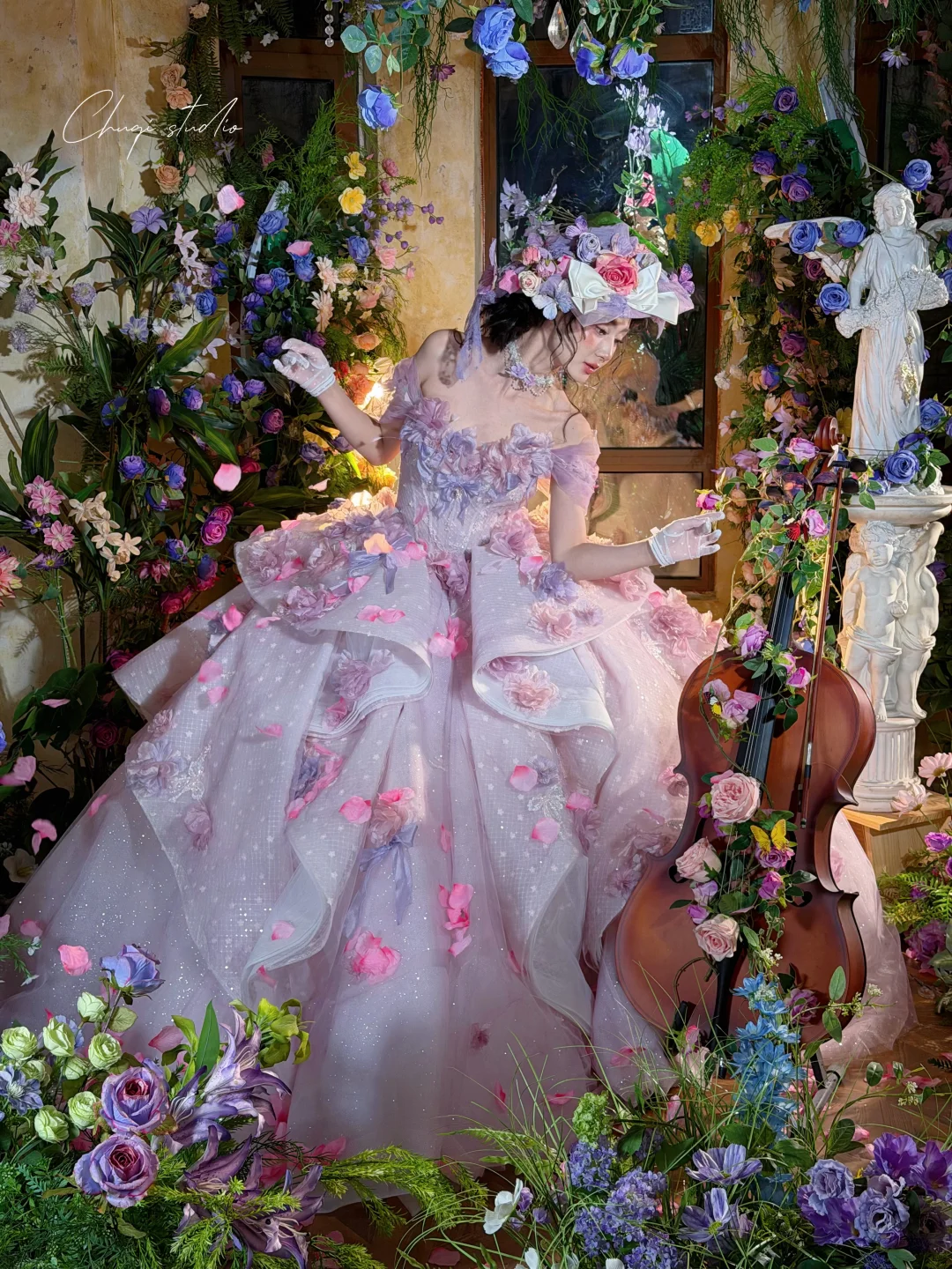 济南新主题🦋｜st.white的【女王花园】太美啦❗