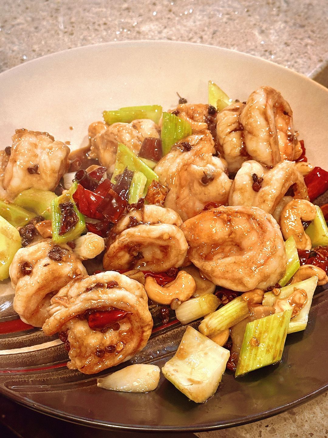 Costco宫保大虾球🍤弹嫩口感煳辣荔枝味🔥
