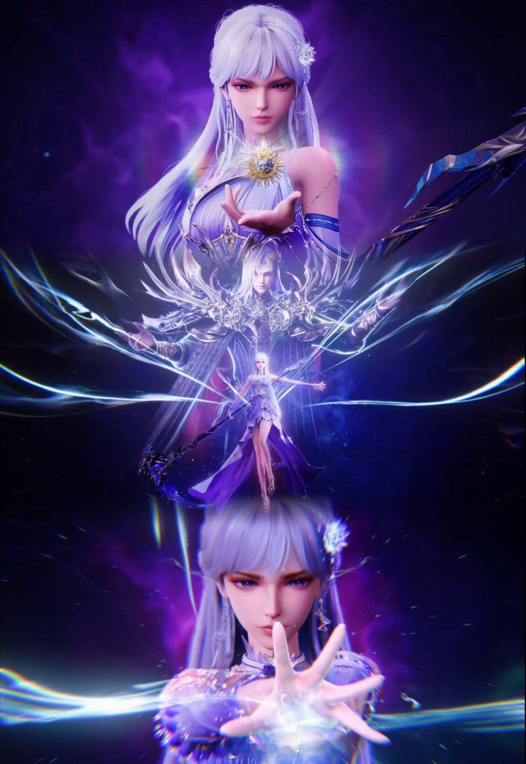 国漫天花板级双A打戏 国漫双A，皓采必须榜上有名！一个女王，一个权威，这打戏看着