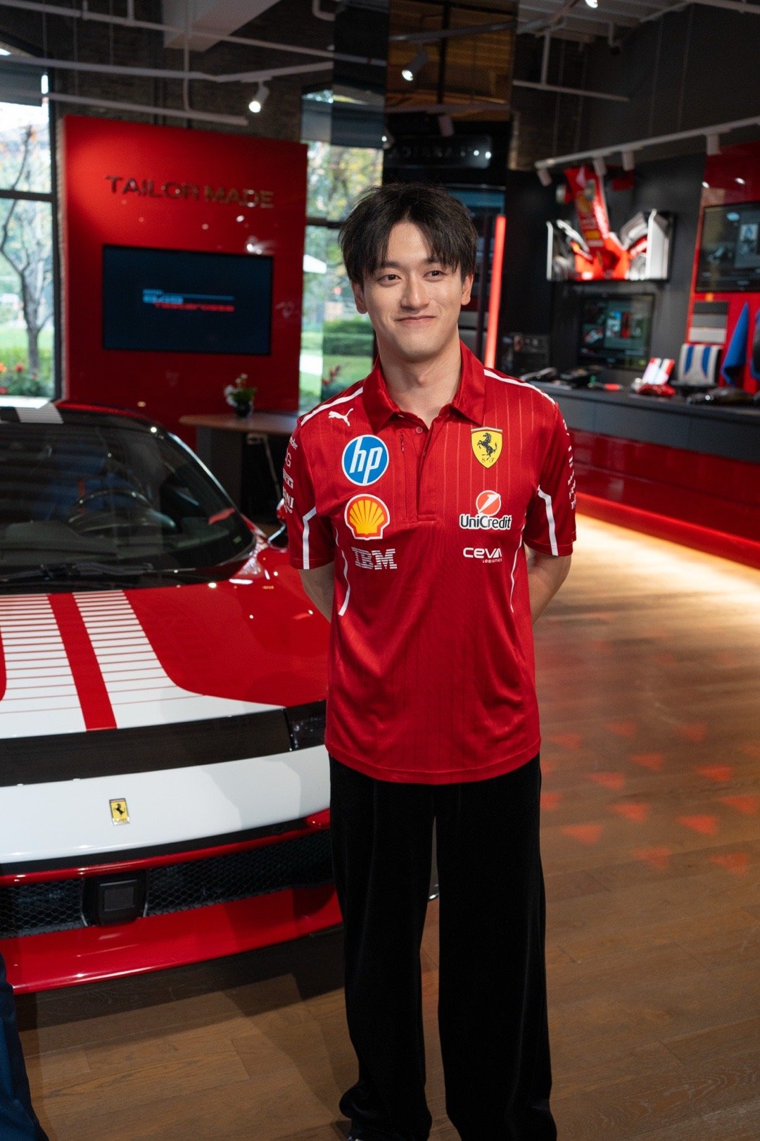 周冠宇！回到上海后状态好好   