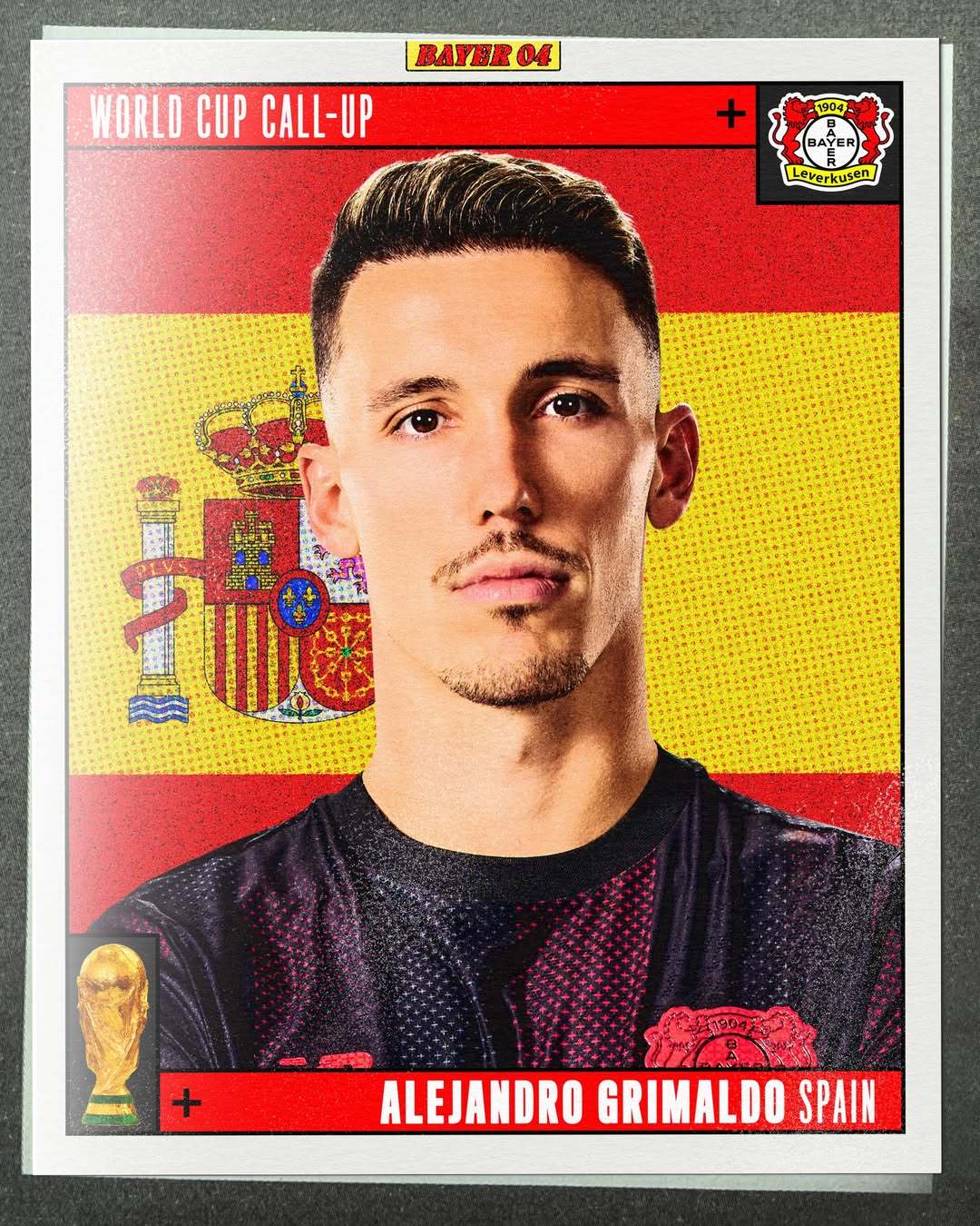 🇪🇸斗牛士军团需要你！🎉恭喜格里马尔多入选西班牙队2026年世界杯大名单！