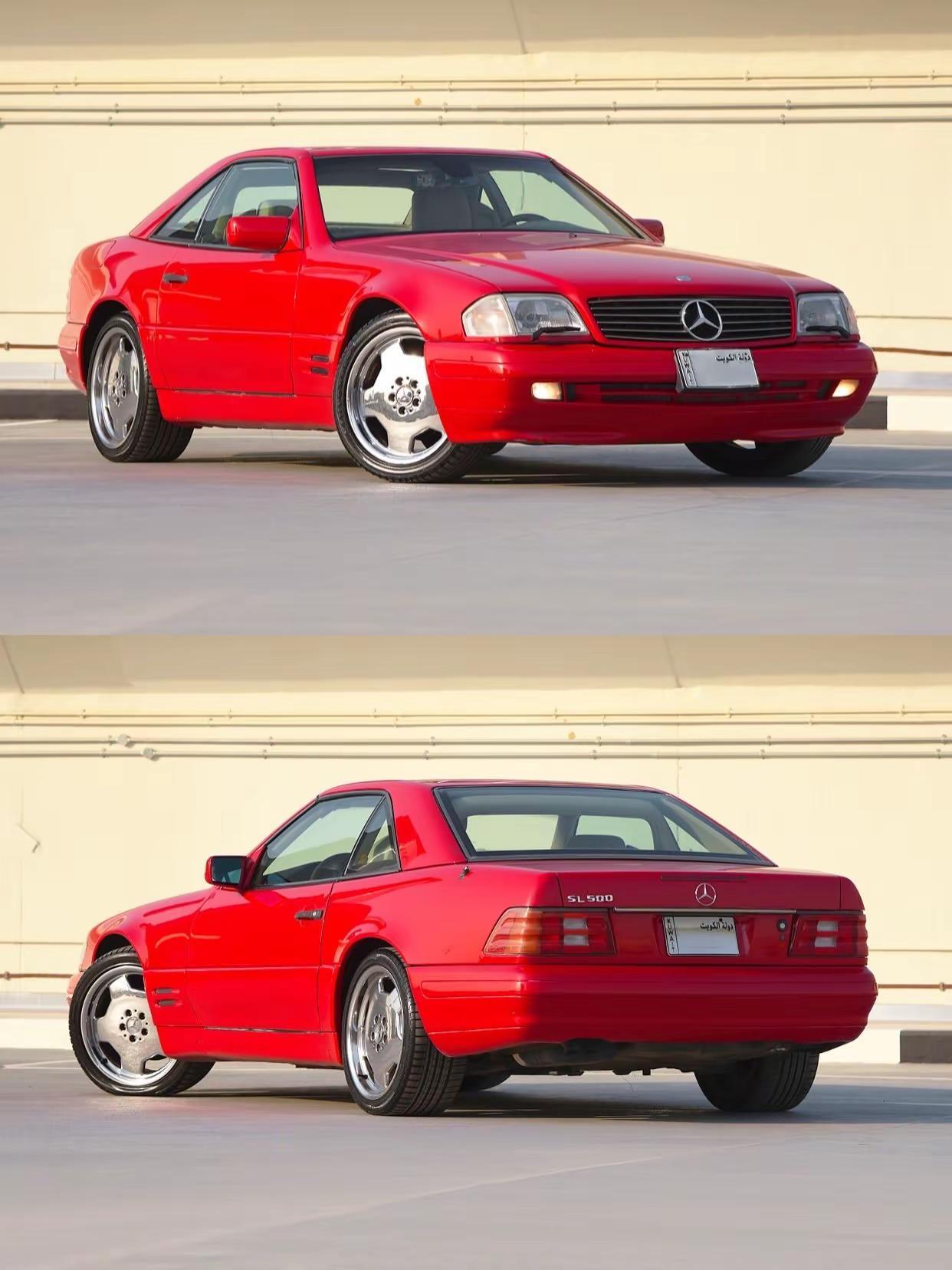 奔驰SL 500。1997款奔驰SL 500：V8敞篷GT的黄金年代如果要找一台