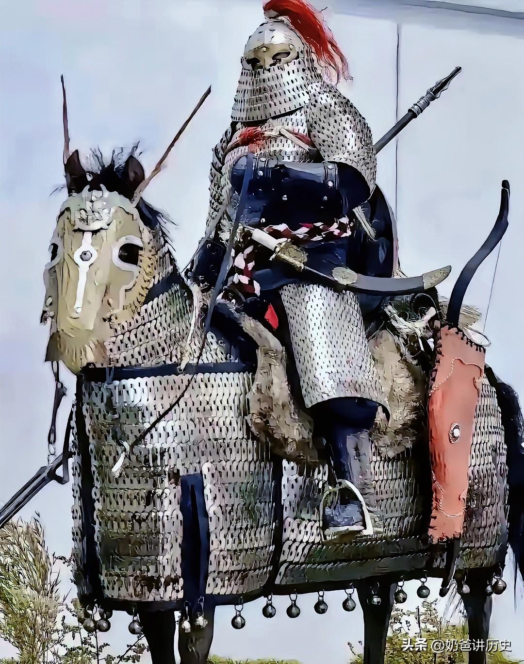这种级别的重甲骑兵，只需要5000骑，就可以稳定一个大一统王朝的北境，只需要30