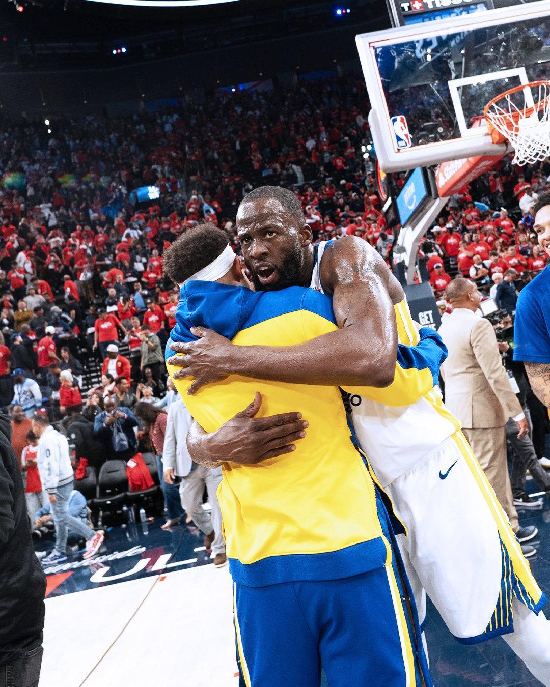 LET'S GO WARRIORS💙💛勇士淘汰快船勇士附加赛对阵太阳