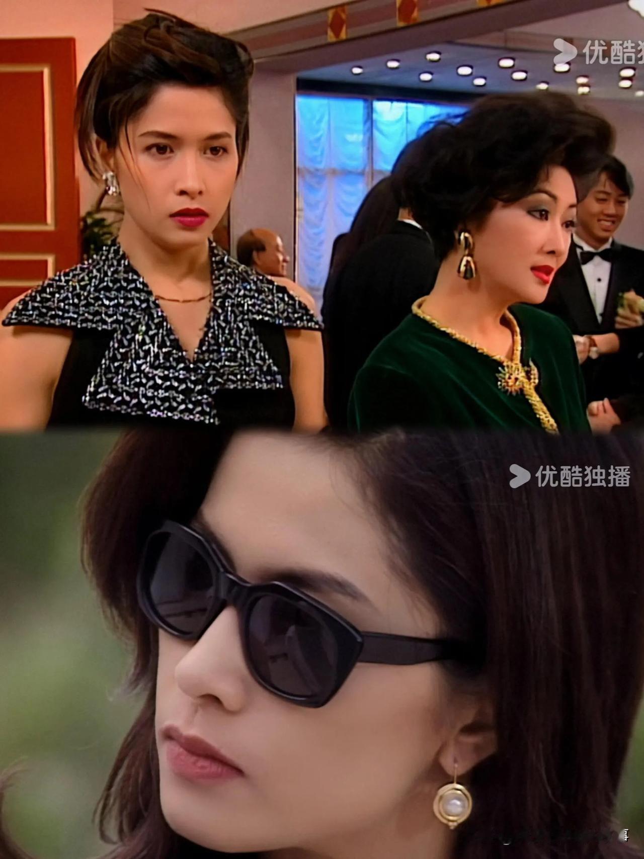 邵美琪演起疯批美人来是真带感，尤其是她在剧中的港风穿搭，放到现在看依旧时髦得很。