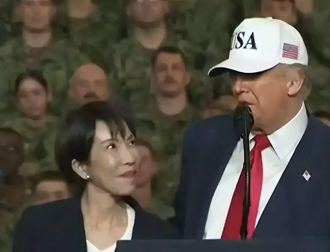 🔥 全球外交名场面沦为笑柄！日本首相高市早苗访美全程谄媚跪舔，却遭特朗普当众羞